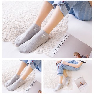 Set 5 Đôi Vớ ngắn nữ Mèo con Chibi