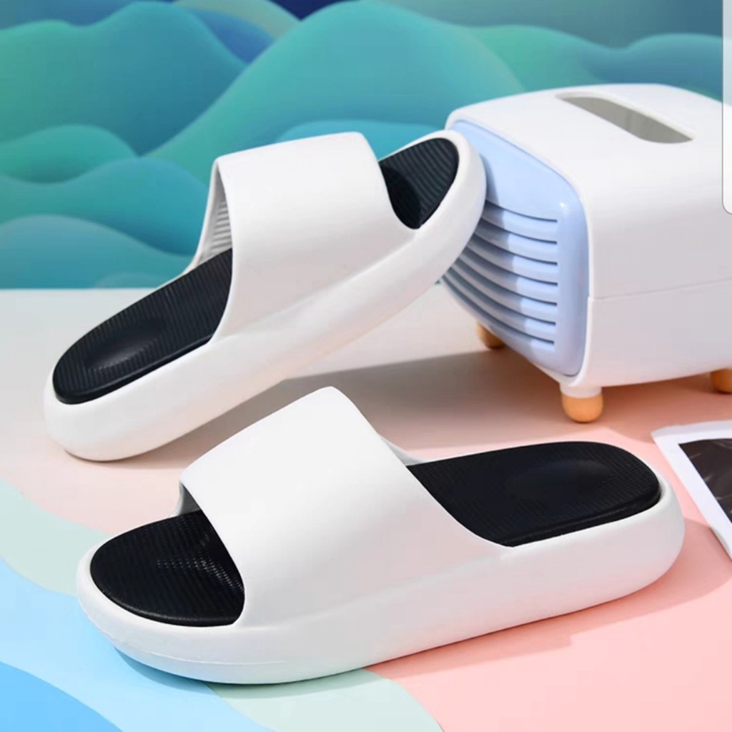 Dép bánh mì - Dép đúc nam nữ - Đế 4 cm - Dép nhựa eva - BM40