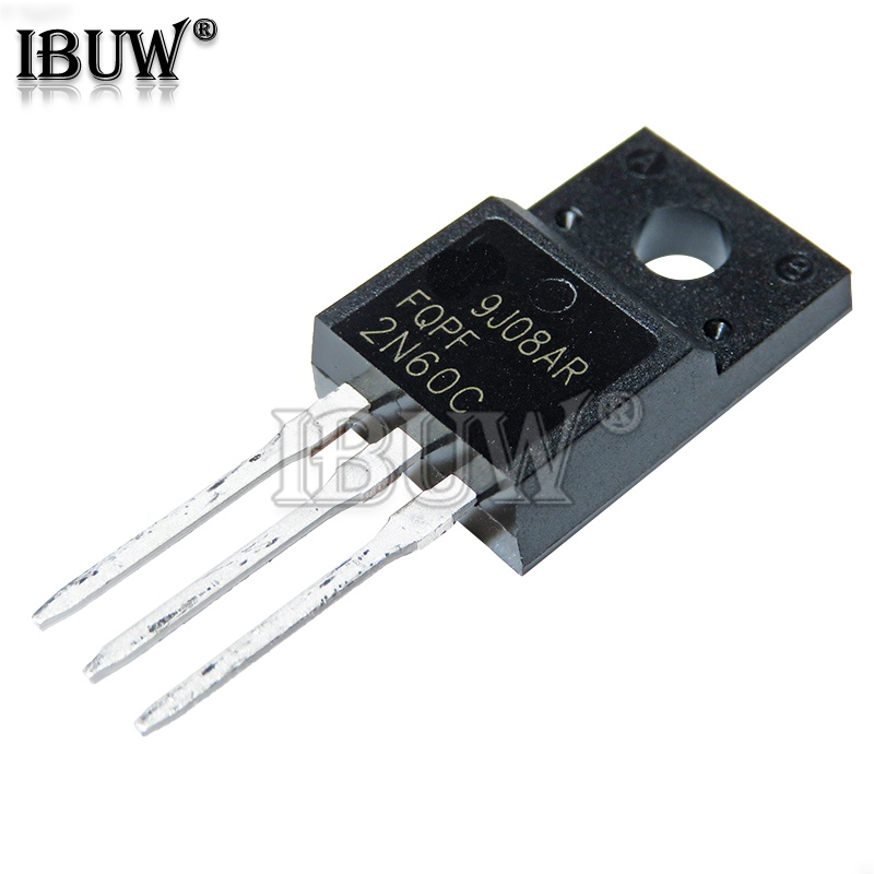 Bộ 10 Ống Pha Lê FQPF2N60C FQPF4N60C FQPF5N60C 2N60C FQPF7N60C FQPF8N60C FQPF10N60C Fpf20N20N TO-220Fn TO-220Fn2Fn2Fn