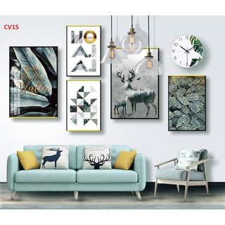 TRANH CANVAS, BỘ 3 TRANH CANVAS CAO CẤP