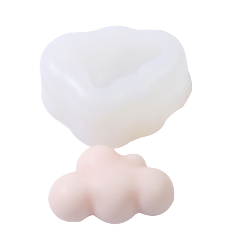 Khuôn silicone tạo hình đám mây 3D trang trí bánh