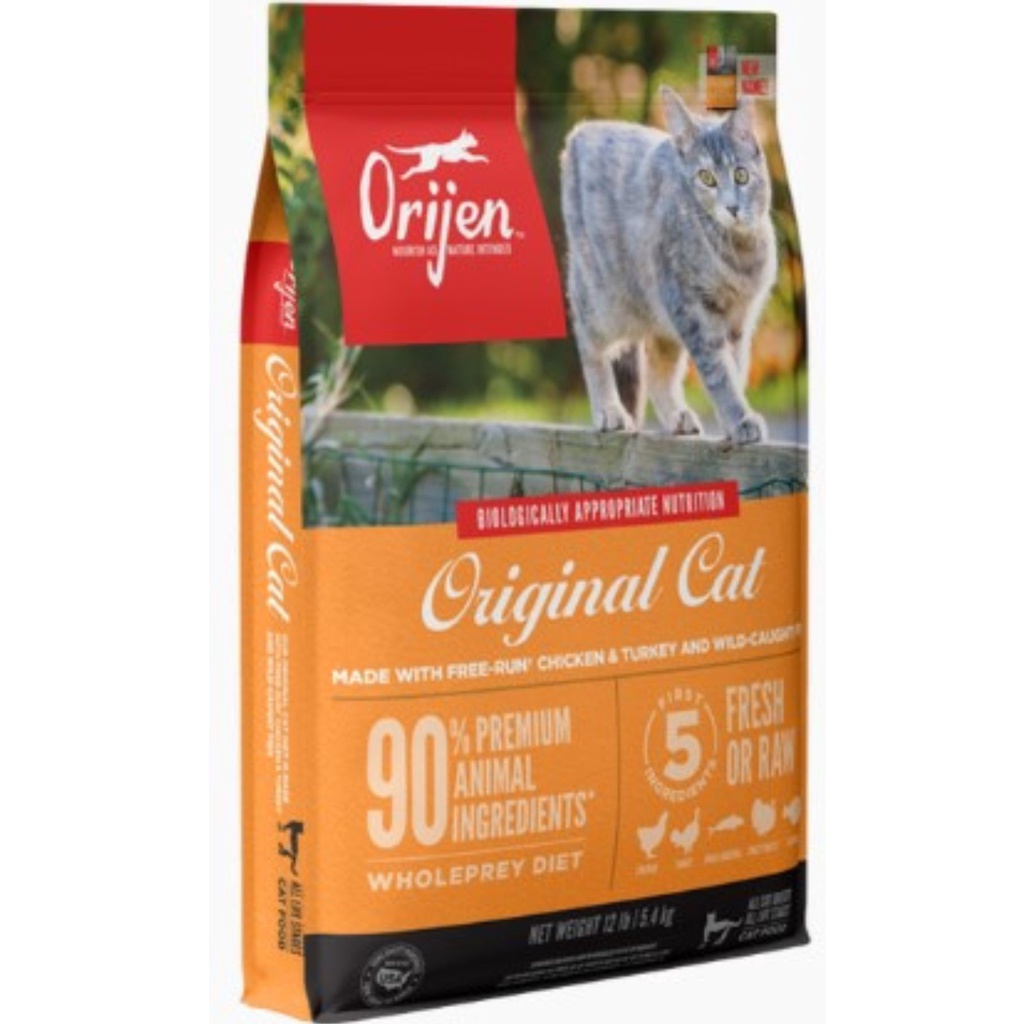 ORIJEN - HẠT CAO CẤP CHO MÈO BAO 5.4KG