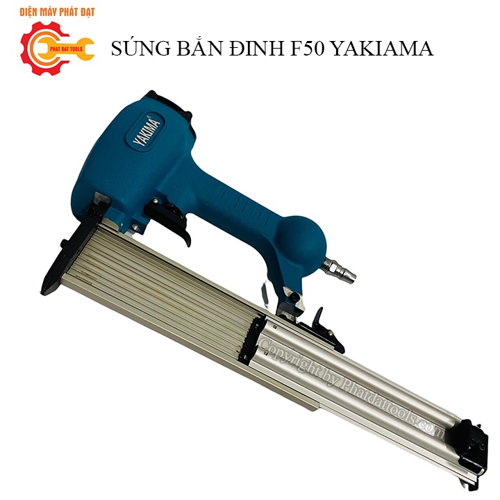 Súng Bắn Đinh Thẳng F50 Dùng Hơi YAKIMA-Máy Bắn Đinh Ghim Gỗ F50 YAKIMA-Chính Hãng-Dùng Đinh 10-50mm-Bảo Hành 6 Tháng