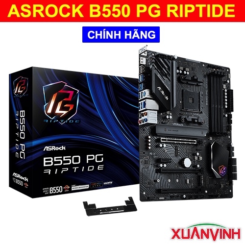 Bo Mạch Chủ ASROCK B550 PG RIPTIDE New 100% Chính Hãng