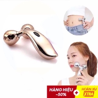 [Tổng kho sỉ] Con lăn massage mặt 3D cao cấp [matxa_toàn thân,cằm,mũi,bụng,tay,chân]