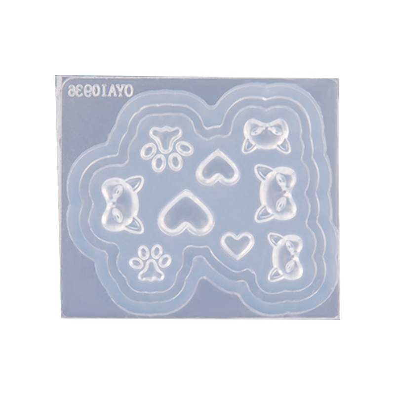 Khuôn Silicone Tạo Hình Pha Lê 3D Trang Trí Móng DIY