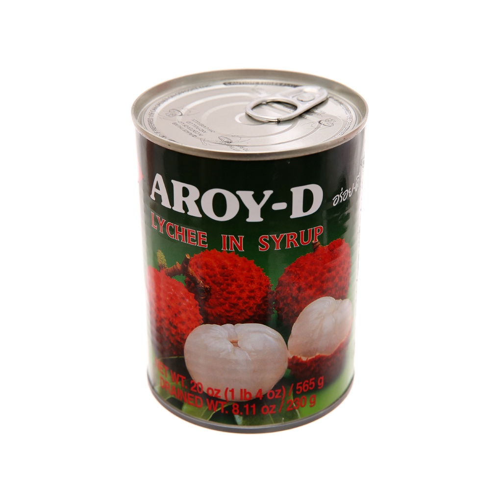 Trái Vải Ngâm Đường Aroy-D 565g