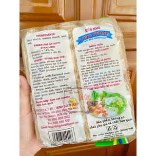 Bún khô ( bún gạo ) Long Phụng 400g 10 vắt