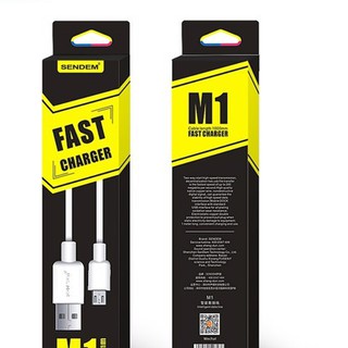 Cáp Sạc Sendem M1 Micro Usb ✓ Dài 1m  ✓ Cáp Android