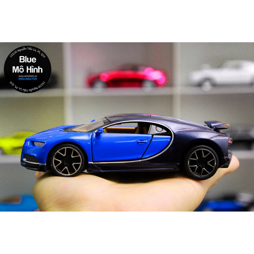 Blue mô hình | Xe mô hình Bugatti Chiron tỷ lệ 1:32