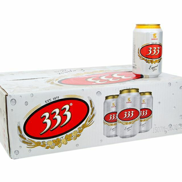 Thùng bia 333 24 lon 330ml