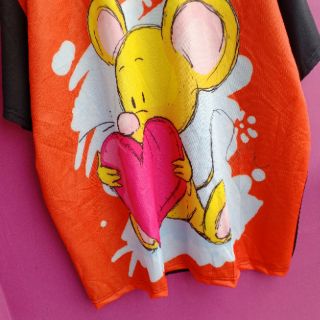 áo thun thái bigsize hình chuột
