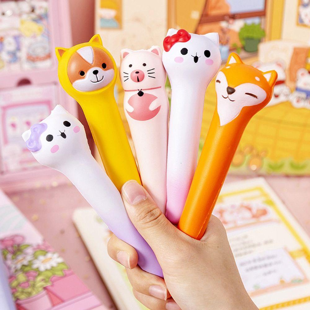 Bút Bi Gel Mềm Mại Thiết Kế Sáng Tạo Dễ Thương