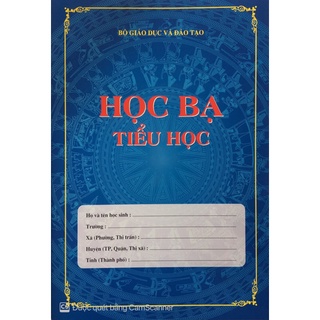 Học bạ tiểu học thông tư 27