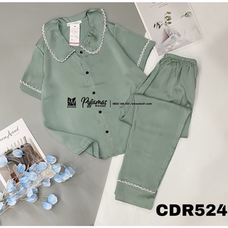 Bộ Đồ Ngủ - Đồ Mặc Nhà Lụa Cộc Dài - Luala Pyjamas