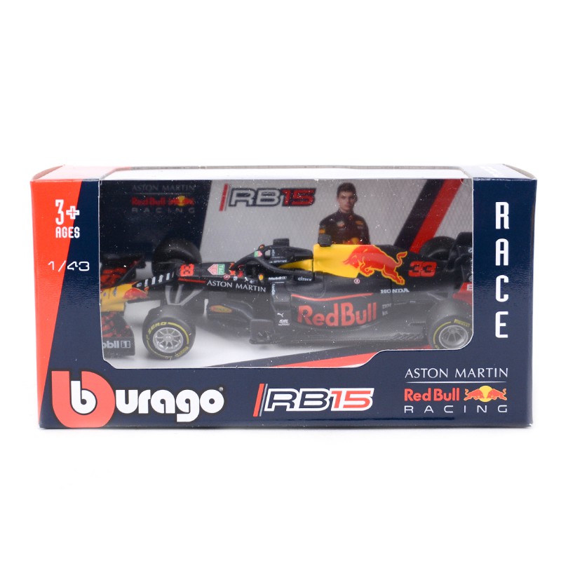 Bburago 1: 43 2019 Red Bull Team Rb3 # 33 Đua xe công thức F1 Xe tĩnh Die Cast Xe Sưu tầm Đồ chơi ô tô mô hình