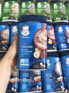 🎁BỘT ĂN DĂM GERBER Organic 227g hạn 10/21