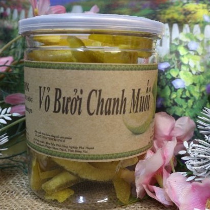 Vỏ Bưởi Chanh Muối Sấy Dẻo