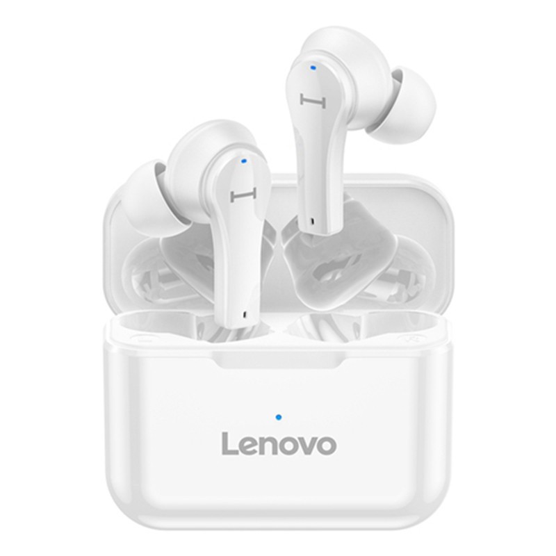 Exclusive® Lenovo QT82 Wireless Bluetooth 5.0 Earphone Touch Control EarBuds HIFI Stereo 9D Sound Sport Headphone with Mic IPX5 Waterproof