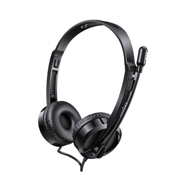 [Mã 2404EL10K giảm 10K đơn 20K] Tai nghe chụp tai On-ear Rapoo H120 - USB Stereo