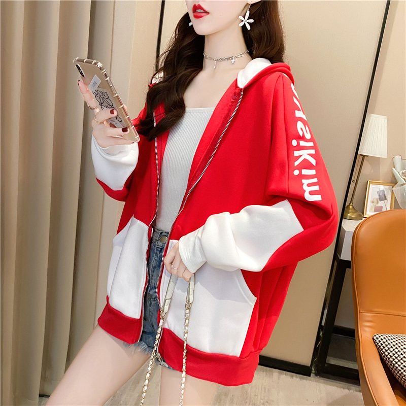Áo khoác hoodie nữ form rộng Maysikim | BigBuy360 - bigbuy360.vn