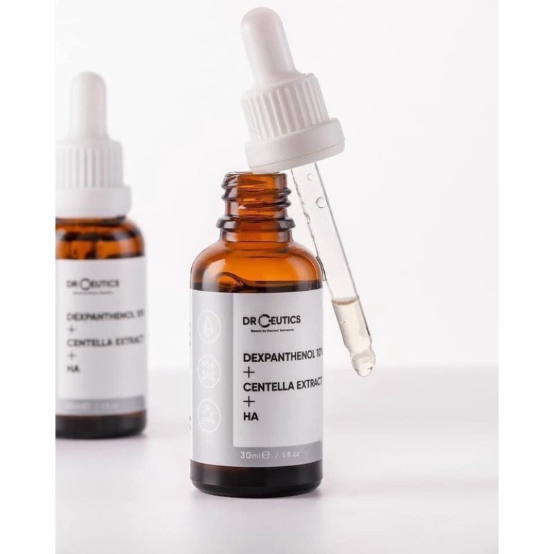 Tinh chất ngừa thâm mụn phục hồi da serum b5 DrCeutics Dẽpanthenol 10% + centella extract + ha dr ceutics drceutic