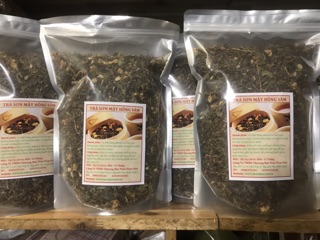 1kg Trà Sơn Mật Hồng Sâm combo 2 gói 500g