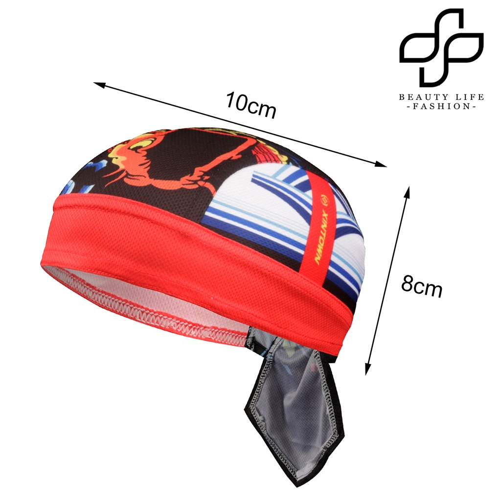 Khăn trùm đầu chống nắng thấm mồ hôi khô nhanh kiểu cướp biển cho nam và nữ