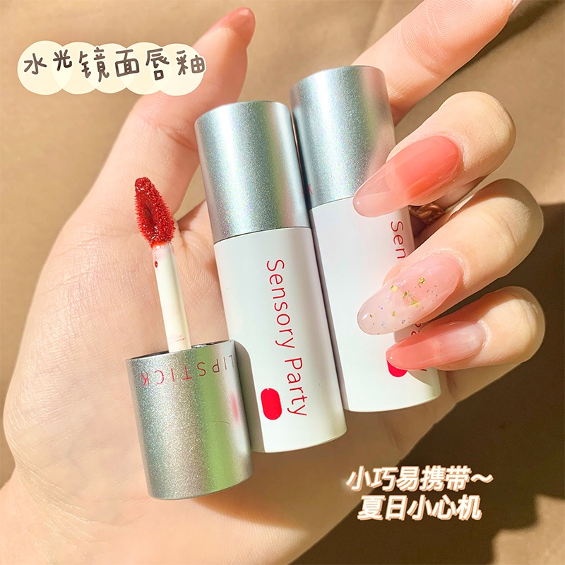 Son Tint Pudaier Hiệu Ứng Gương Nước 6 Màu Thời Trang 20g