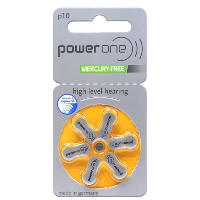 Pin máy trợ thính PowerOne P10 zine veta Đức [www.thietbikq.com]