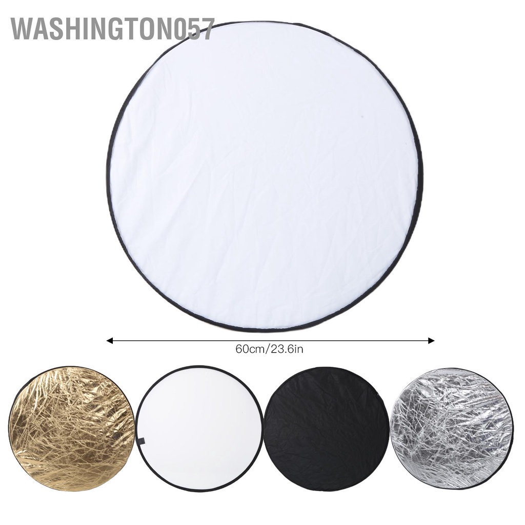 Có thể bán buôn Tấm Phông Nền Phản Quang Chụp Ảnh Di Động 5 Trong 1 Hình Tròn 60cm Có Thể Gập Lại washington057 Hàng giao ngay