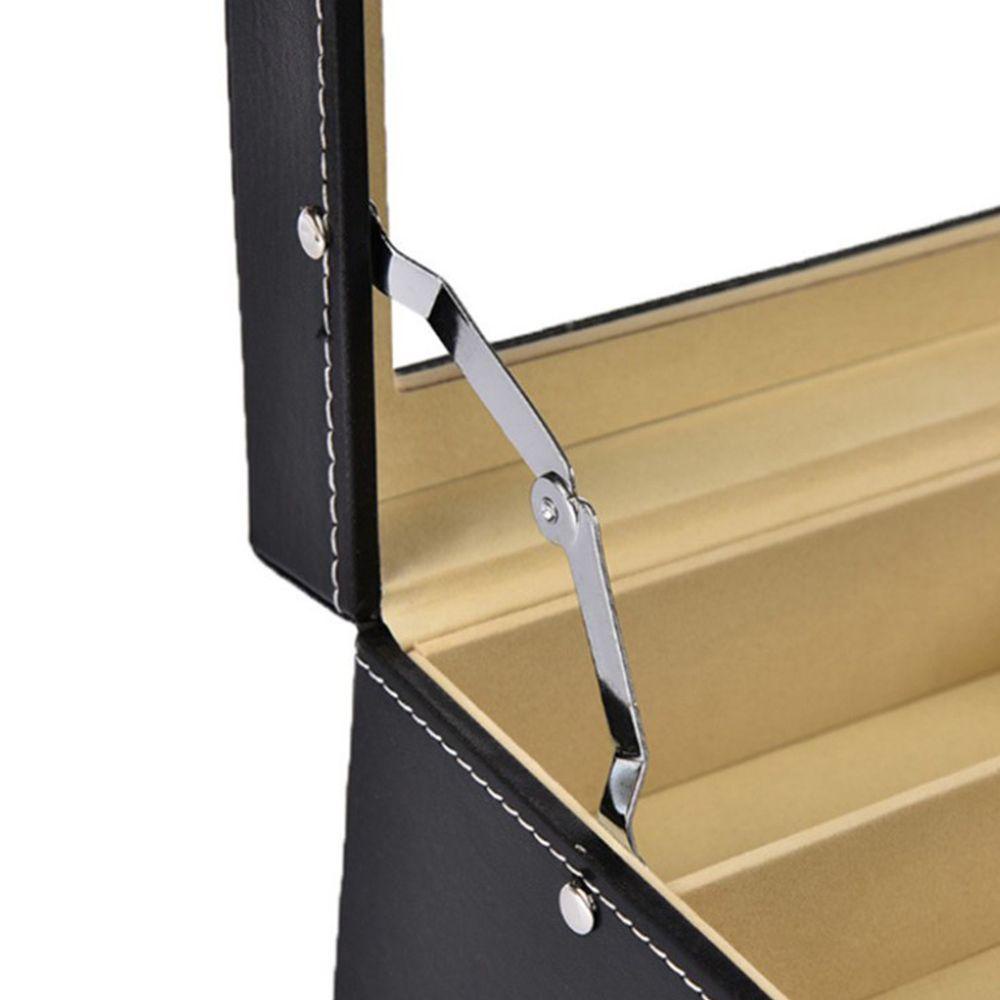 Hộp Đựng Mắt Kính 8 / 12 Ngăn Bằng PU Tiết Kiệm Không Gian Tiện Dụng