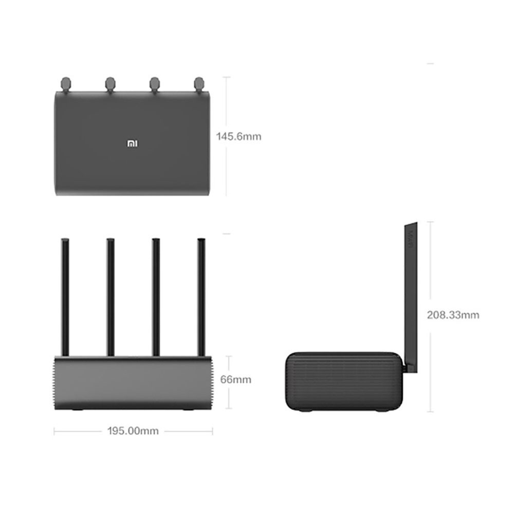 Bộ phát sóng wifi Router Xiaomi Pro AC2600 - Bảo hành 6 tháng - Shop Điện Máy Center