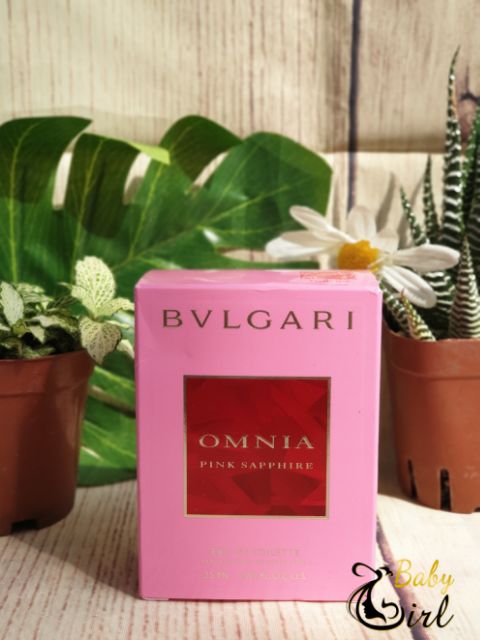 Nước Hoa Nữ BVLGARI Omnia Pink Sapphire EDT 25ml