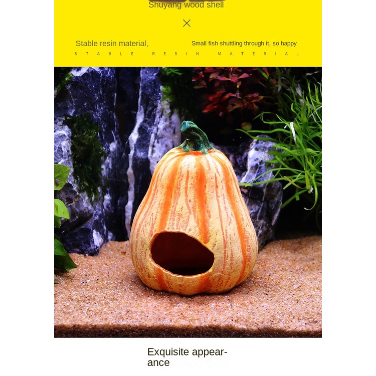 1 Ngôi Nhà Quả Dứa Trang Trí Bể Cá