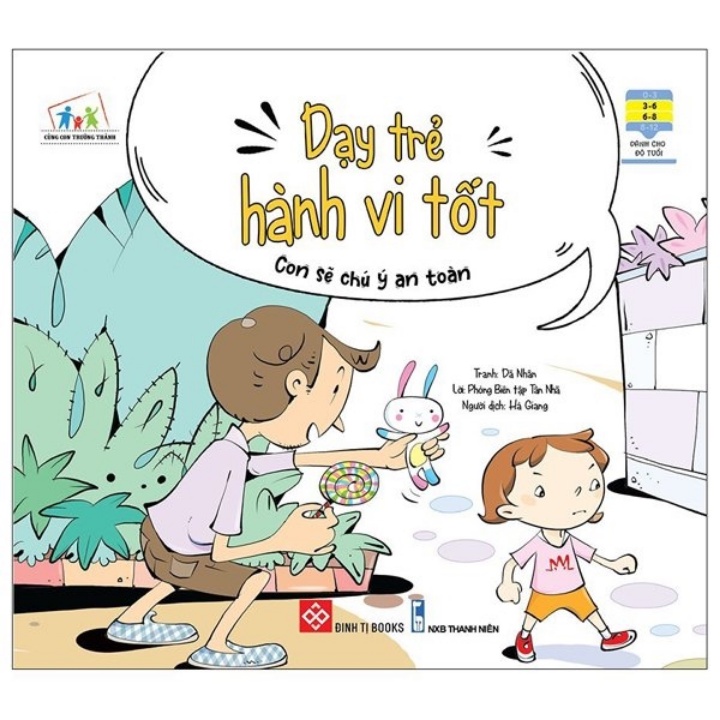 Sách - Combo Dạy Trẻ Hành Vi Tốt - Cùng Con Trưởng Thành (Bộ 7 Quyển)