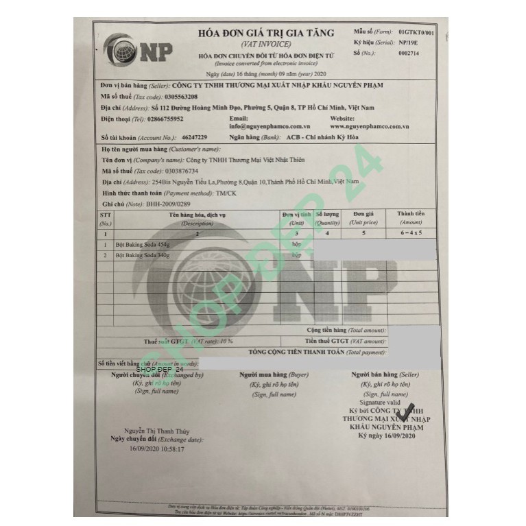 Bột Baking Soda đa công dụng 454g | BigBuy360 - bigbuy360.vn