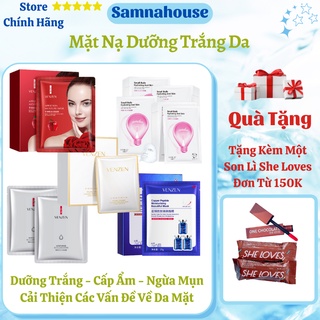 Mặt Nạ Dưỡng Trắng Da Mặt Ngọc Trai VENZEN Cấp Ẩm Ngăn Ngừa Mụn Và Thu Nhỏ Lỗ Chân Lông Nội Địa Trung A13