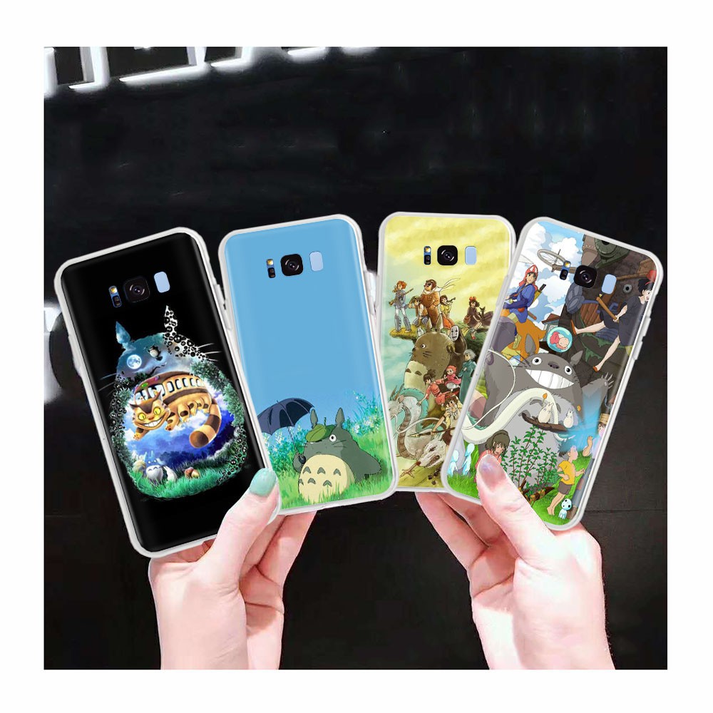 Ốp Điện Thoại Trong Suốt Họa Tiết My Neighbor Totoro Cho Motorola Moto E6 E4 E5 Play E7 Plus E6S 2020 At87