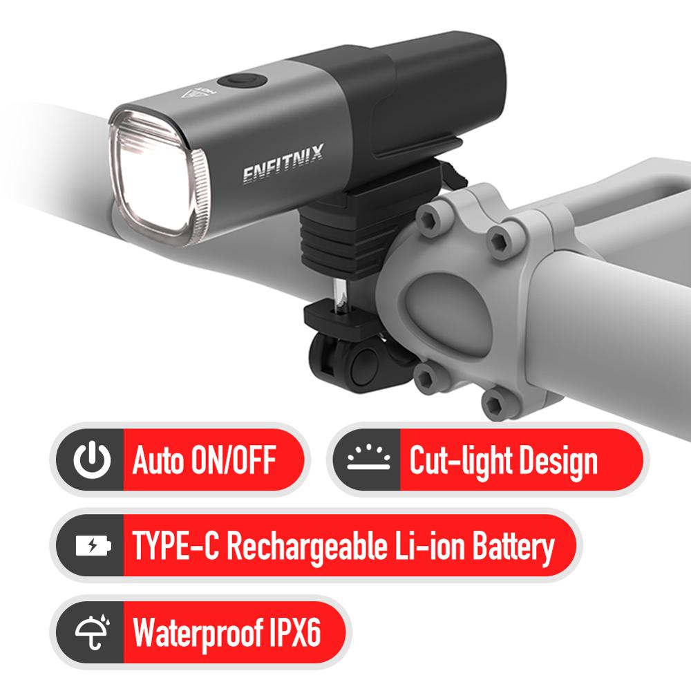 Đèn pha thông minh ánh sáng mới XOSS Enfitnix Navi800 USB có thể sạc lại Road Mountain