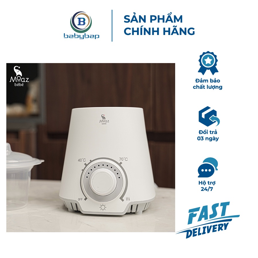 Máy Hâm Sữa Moaz Bebe MB-039
