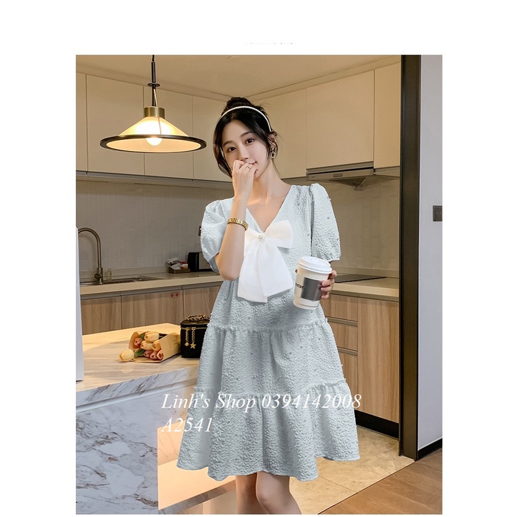 Váy Đầm Bầu Xinh Dự Tiệc A2541