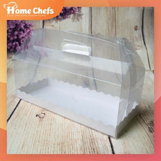 Hộp mika đựng bánh cupcake 21.5*11*10.5