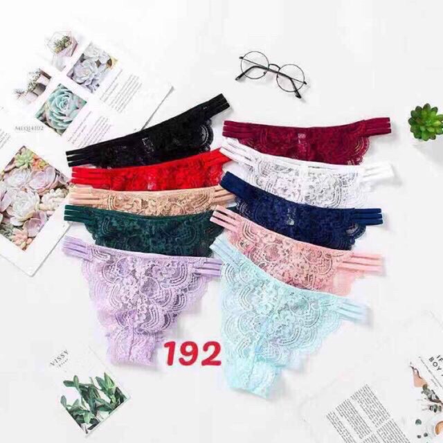 (Sexy gợi cảm )combo 10 quần lót ren mới lạ siêu xinh