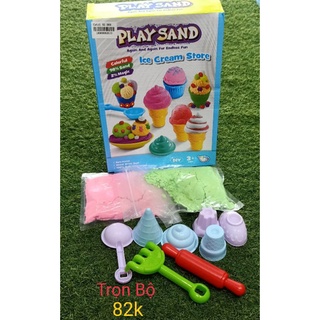 Cát Động lực - Cát tạo hình không  độc  hại cho bé  chơi giải tri