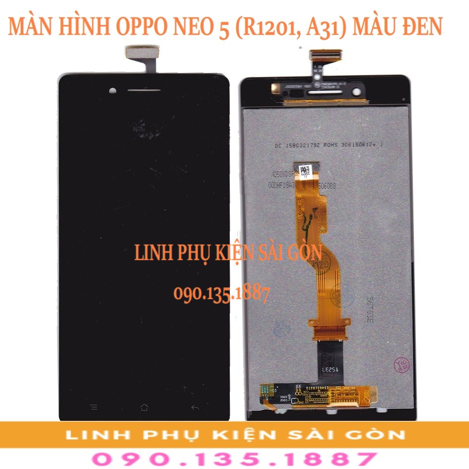 MÀN HÌNH OPPO NEO 5 (R1201, A31) MÀU ĐEN