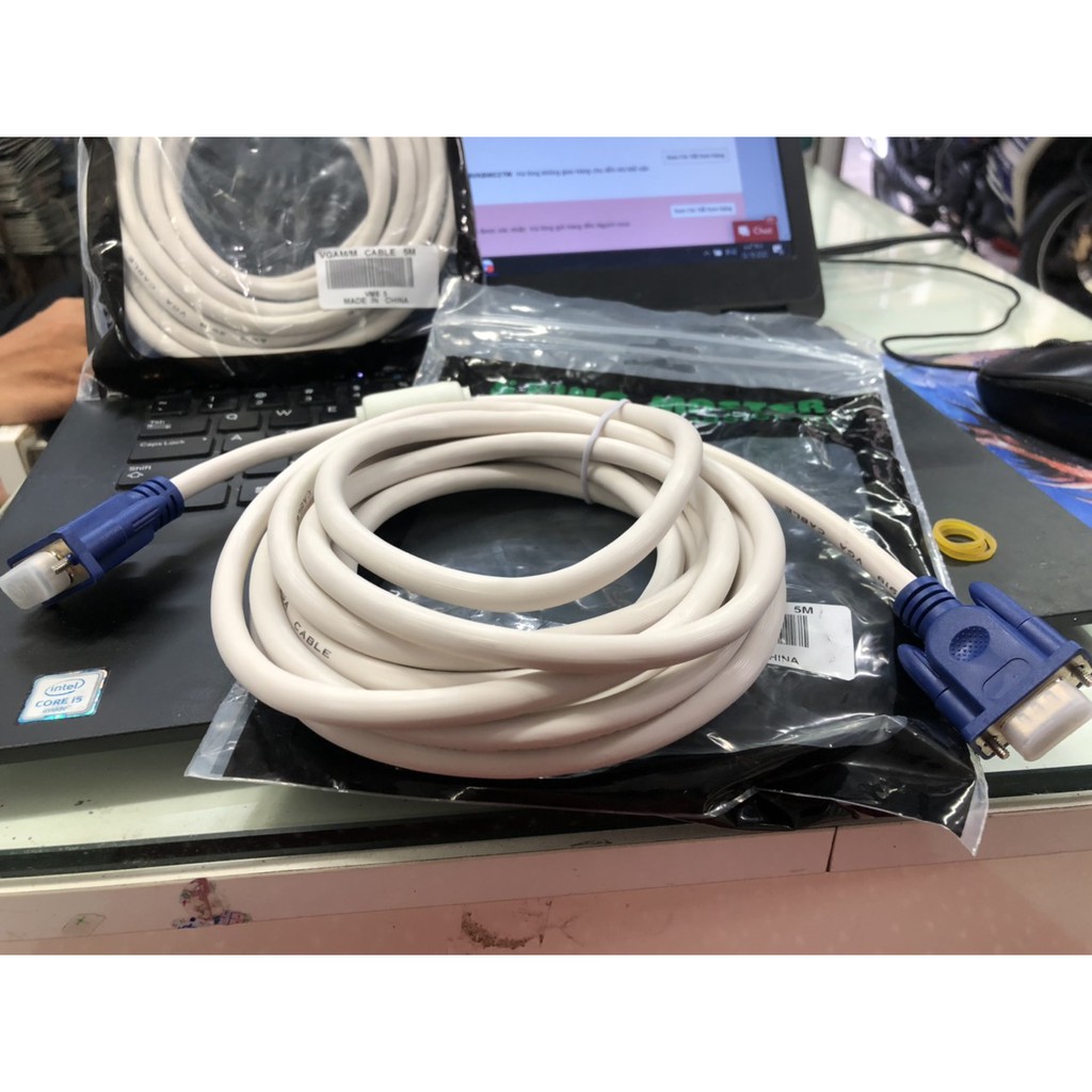 Cáp VGA KINGMASTER 5M- Chính Hãng 100%- Chất Lượng Tốt- Bảo Hành 6 Tháng
