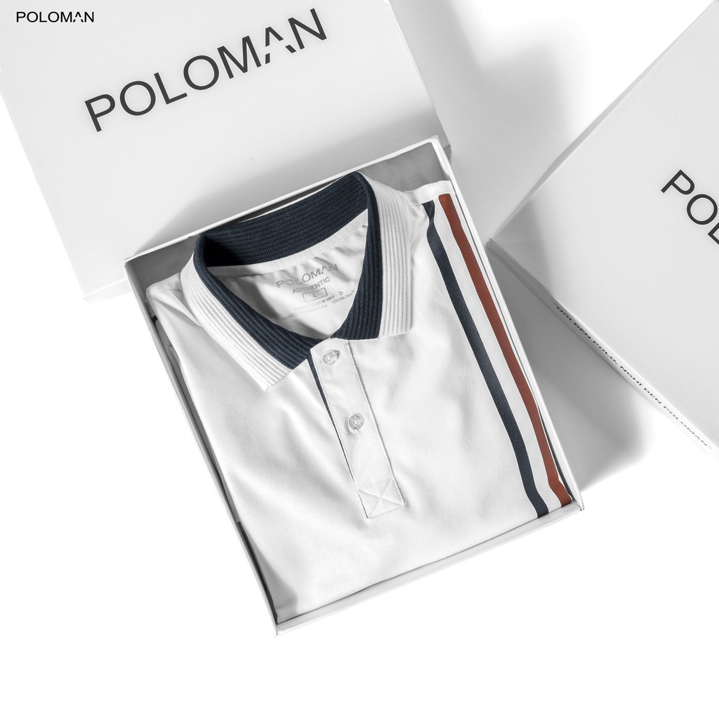 Áo POLO nam cổ bẻ GARY phối sọc caro vải cá sấu Cotton xuất xịn,chuẩn form, sang trọng - thanh lịch - HappyHow | BigBuy360 - bigbuy360.vn