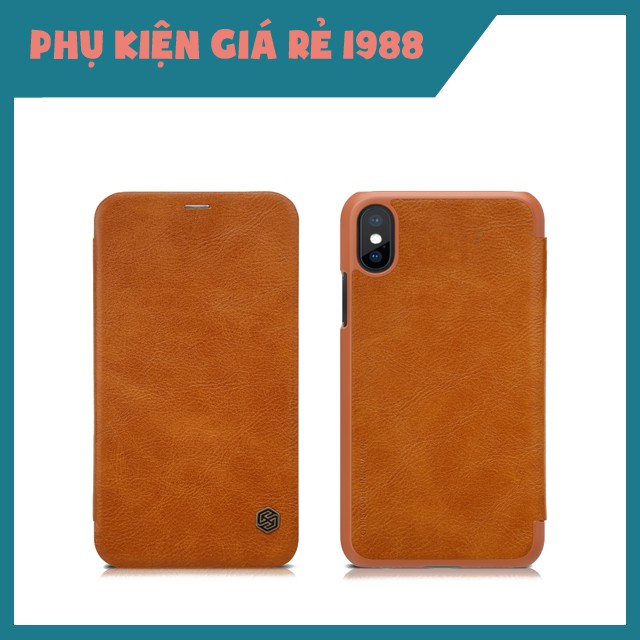 Bao Da NiLLkin Qin Chính Hãng Dành Cho IPhone 6/7/6plus/7plus/8plus/X