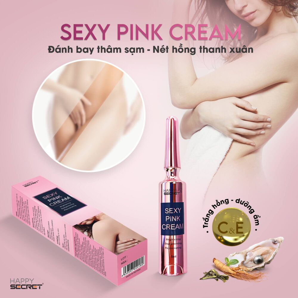 Kem giúp da sáng hồng Sexy Pink Cream